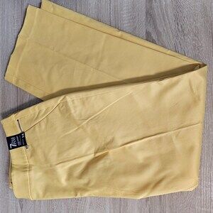NWT NY&CO | YELLOW STRAIGHT LEG STRETCH DRESS PANT SIZE 14